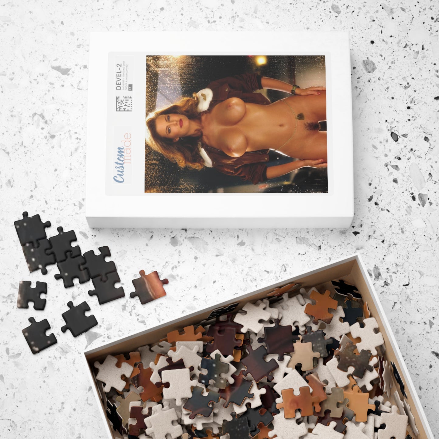 Puzzle (110, 252, 500, 1014-piece) Playboy Playmate April 1994 Becky Delossantos