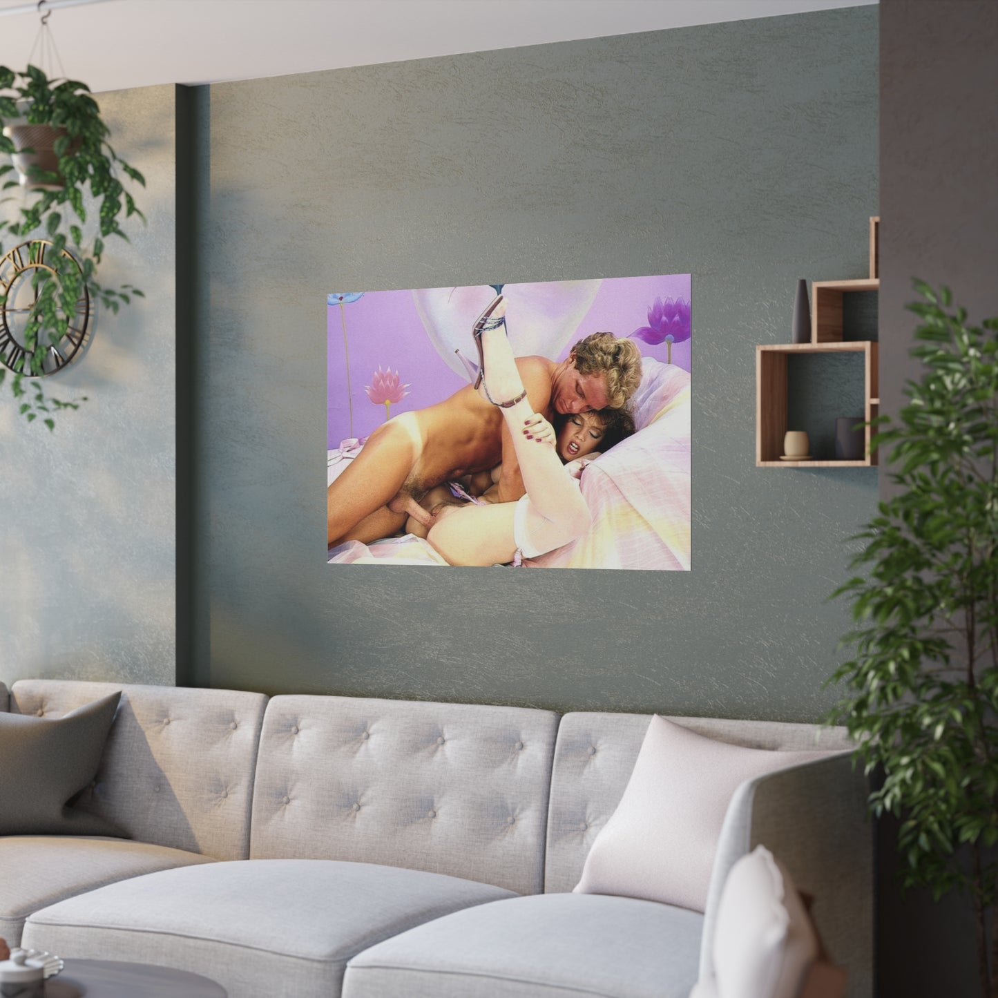 Satin Posters (210gsm) Traci Lords Nude Naked Retro