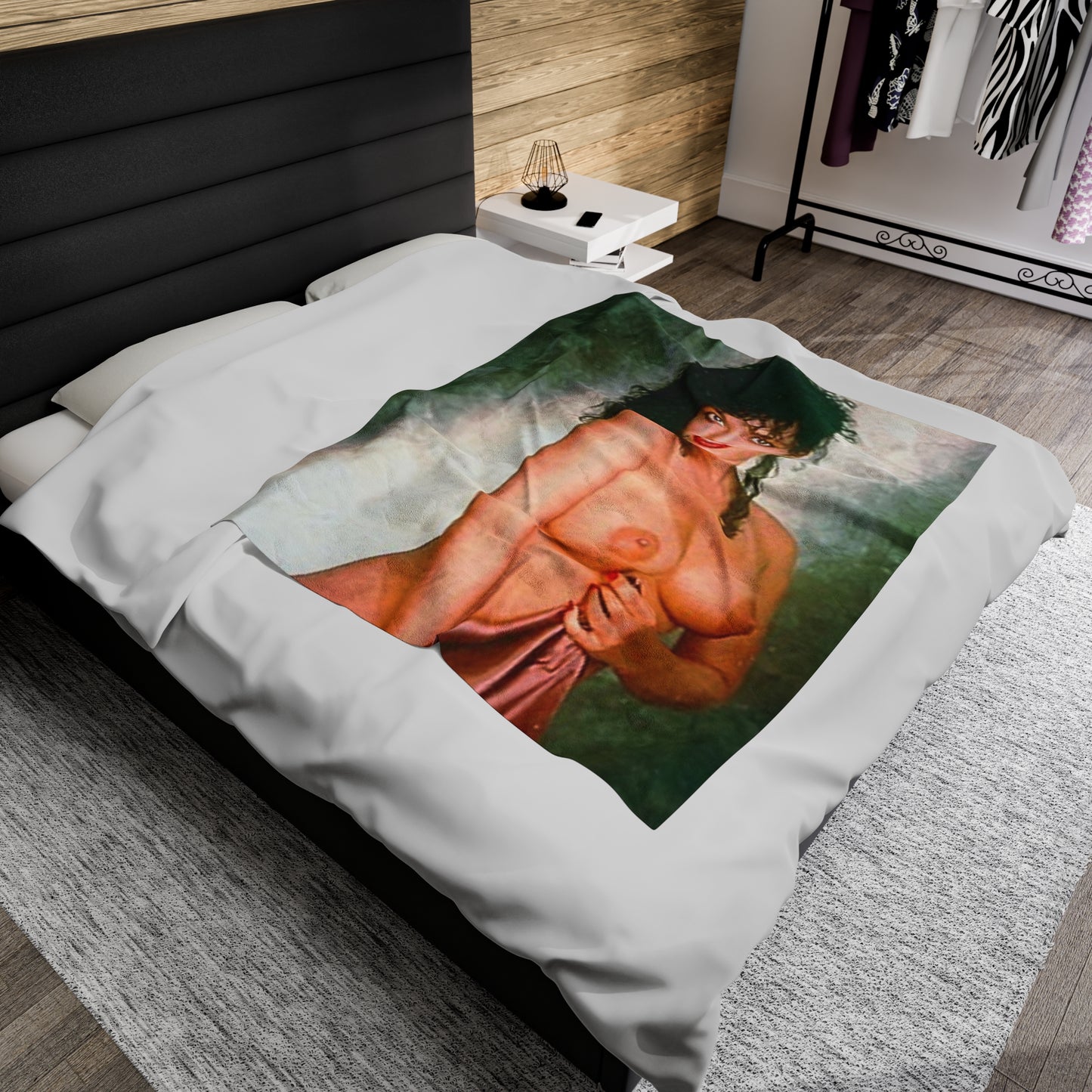 Velveteen Plush Blanket Porn Star Hyapatia Lee Nude