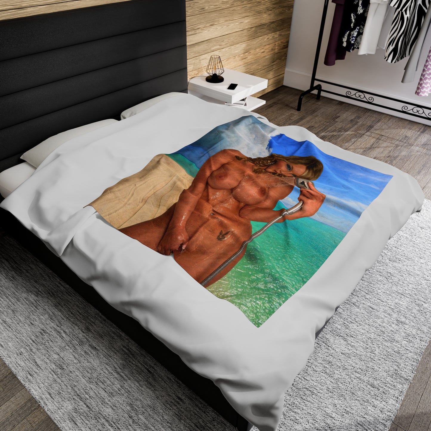 Velveteen Plush Blanket Taylor Swift Nude