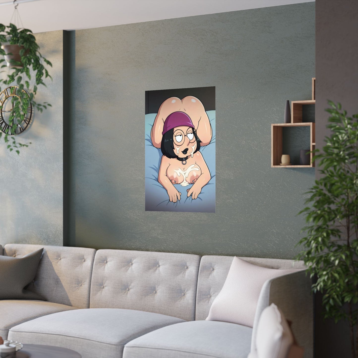 Satin Posters (210gsm) Meg Griffin Nude