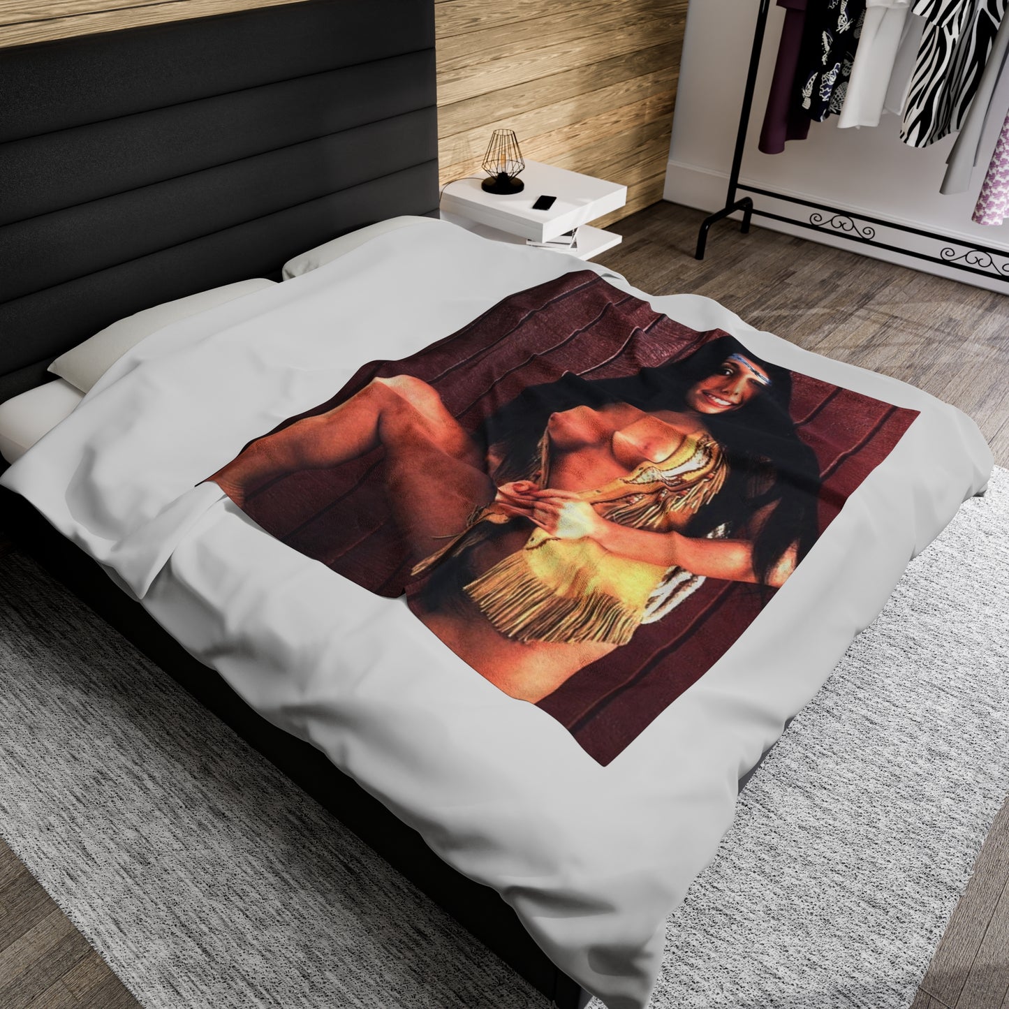 Velveteen Plush Blanket Porn Star Hyapatia Lee Nude