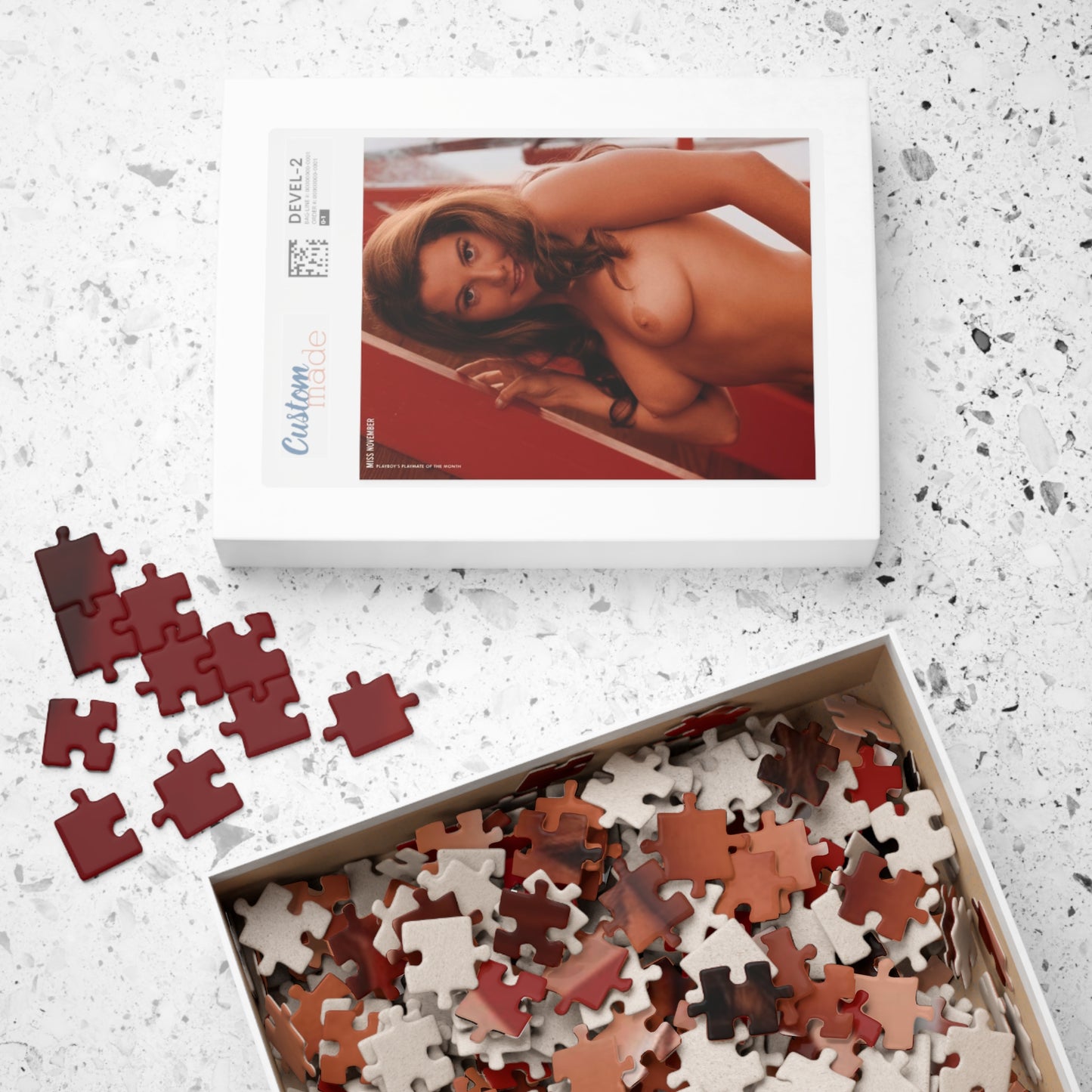 Puzzle (110, 252, 500, 1014-piece) Playboy Playmate Nov 1971 Danielle De Vabre