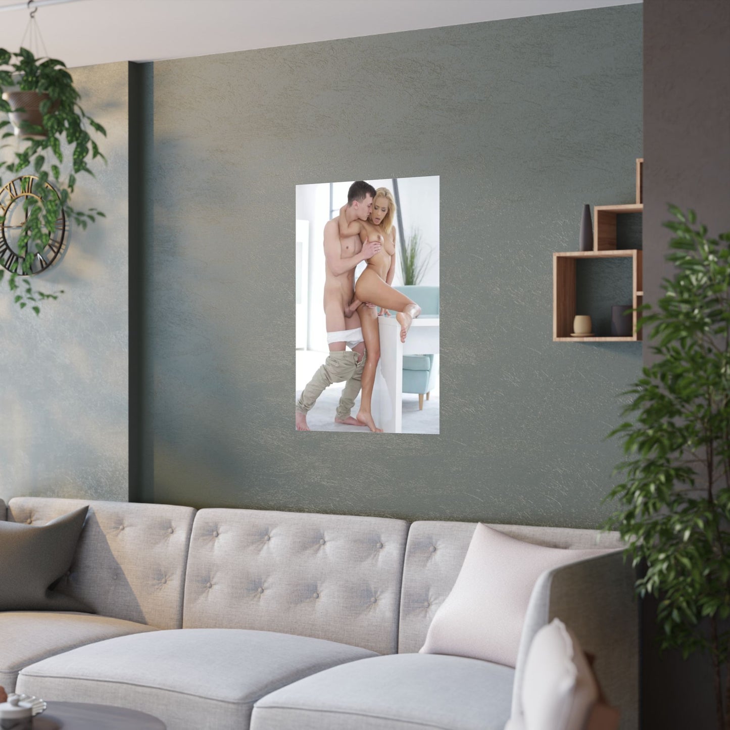 Satin Posters (210gsm) Veronica Leal Nude