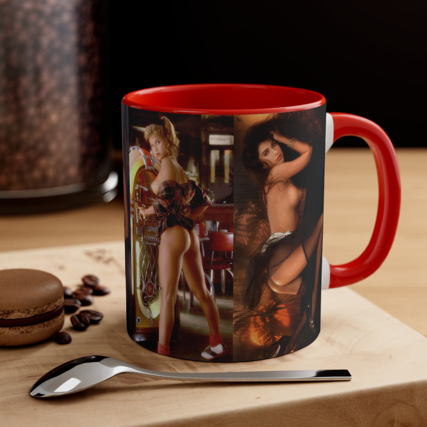 Accent Coffee Mug, 11oz Playboy Playmates 1991 January - April