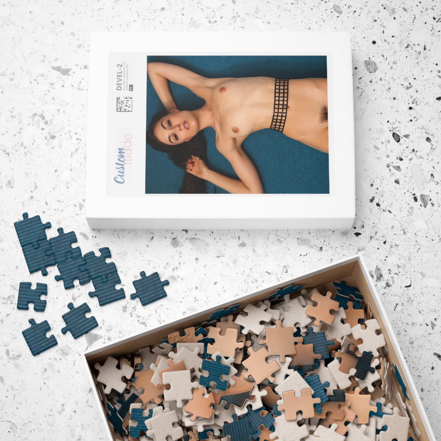 Puzzle (110, 252, 520, 1014-piece) Adult Star Sasha Grey Nude