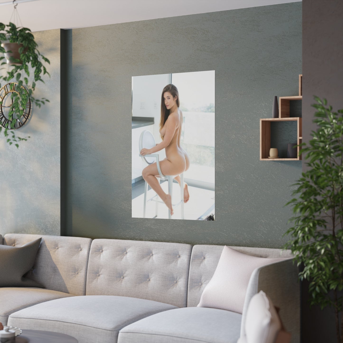 Satin Posters (210gsm) Eva Lovia Nude 2
