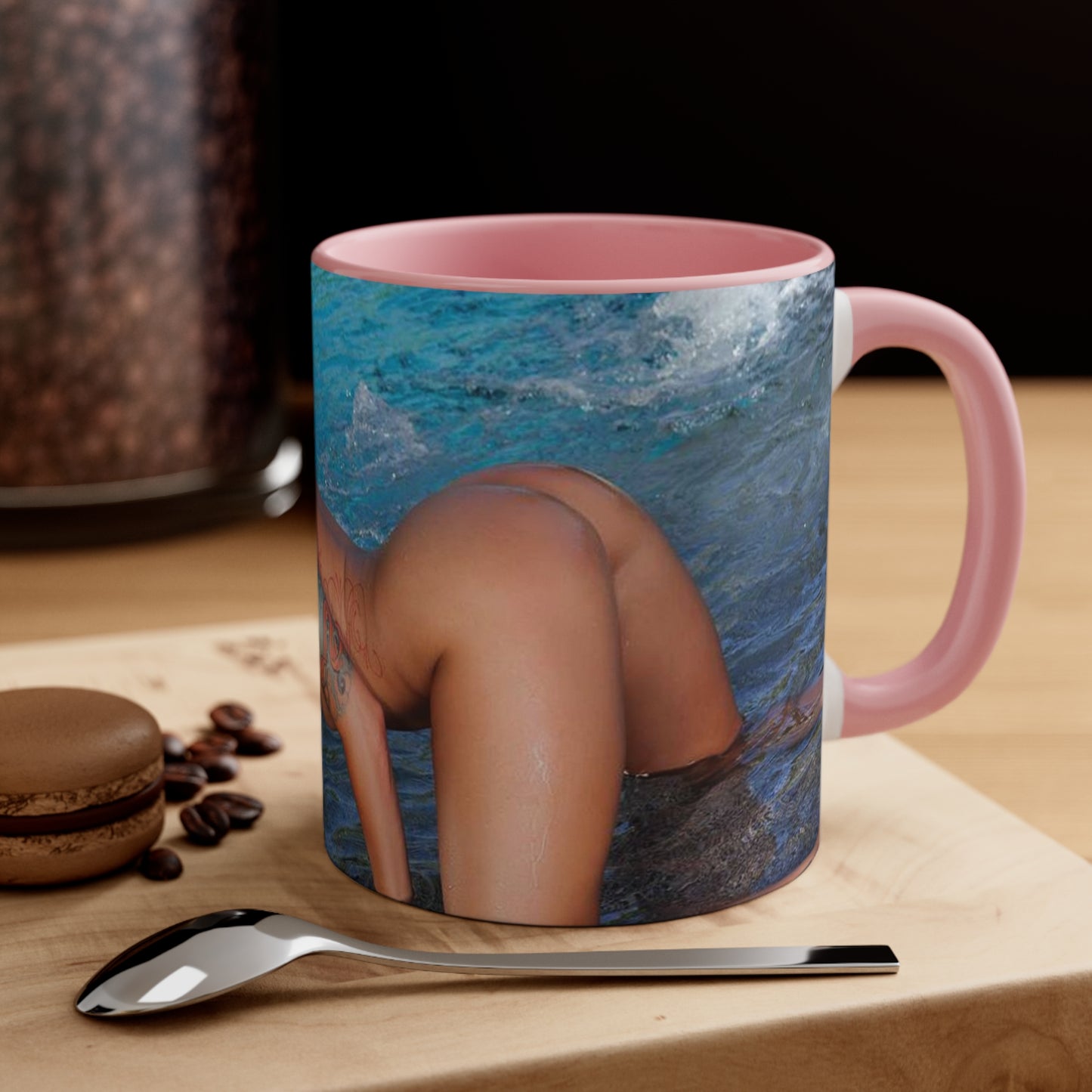 Accent Coffee Mug, 11oz Teagan Presley Nude