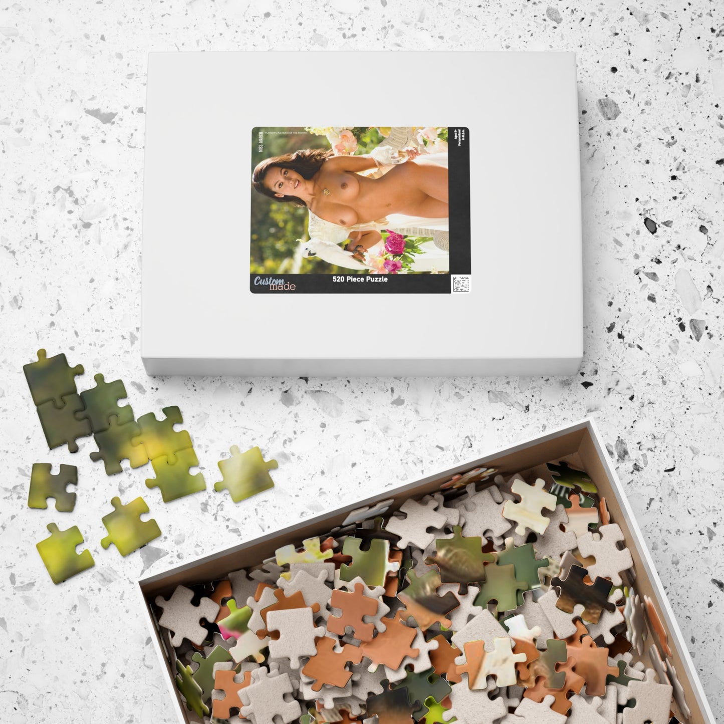 Puzzle (110, 252, 500, 1014-piece) Playmate March 2013 Ashley Doris