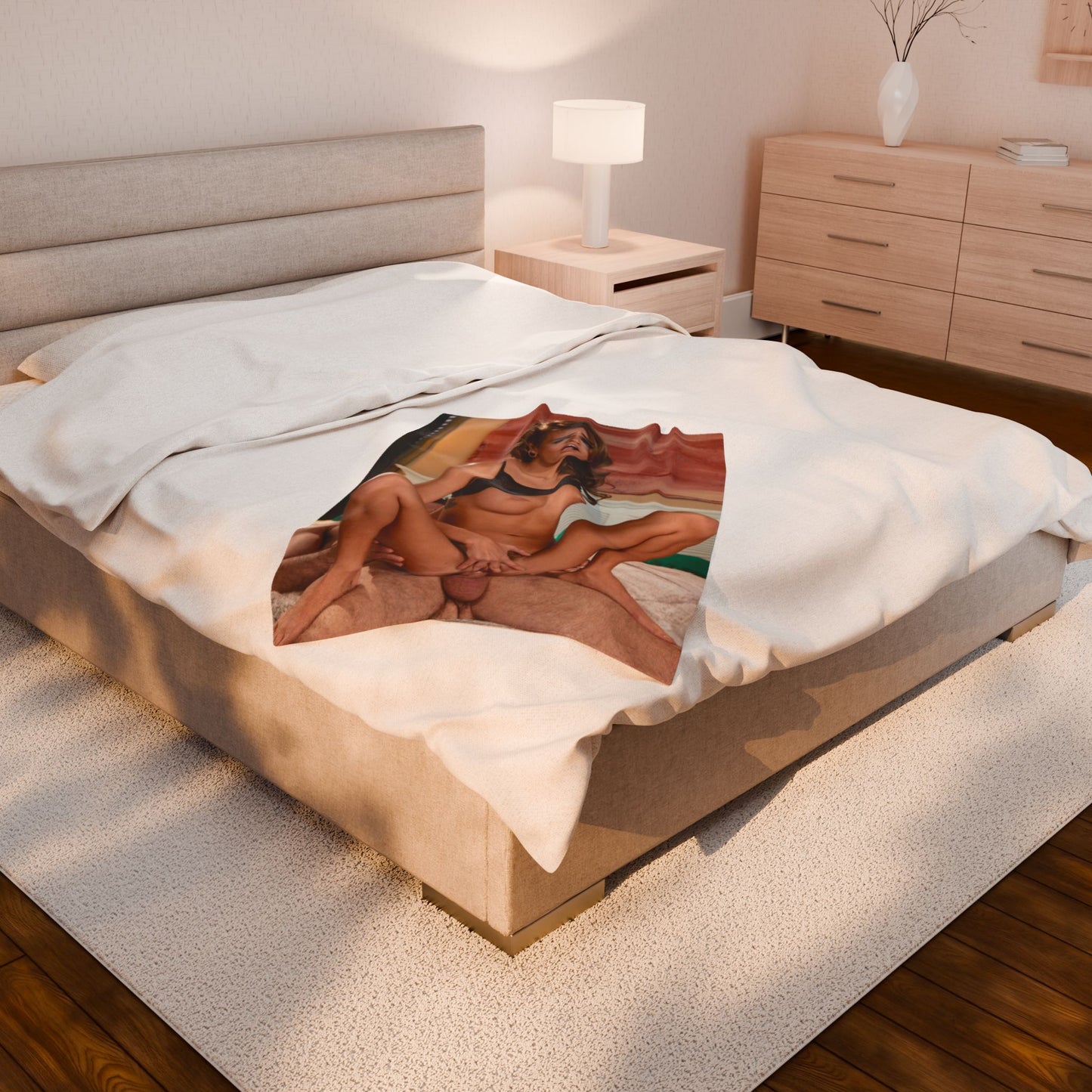 Velveteen Plush Blanket - Janice Griffith Fucking Hot