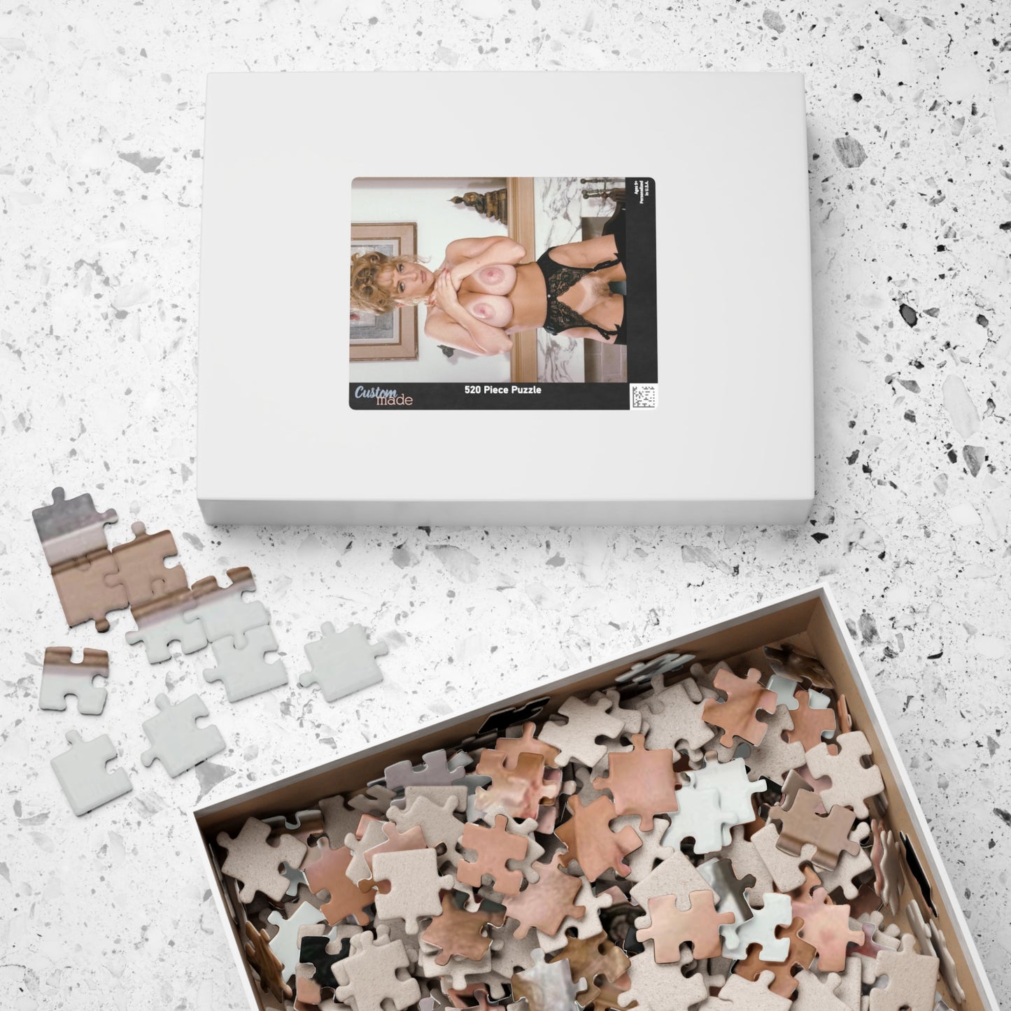 Puzzle (110, 252, 520, 1014-piece) Retro Adult Star Danni Ashe