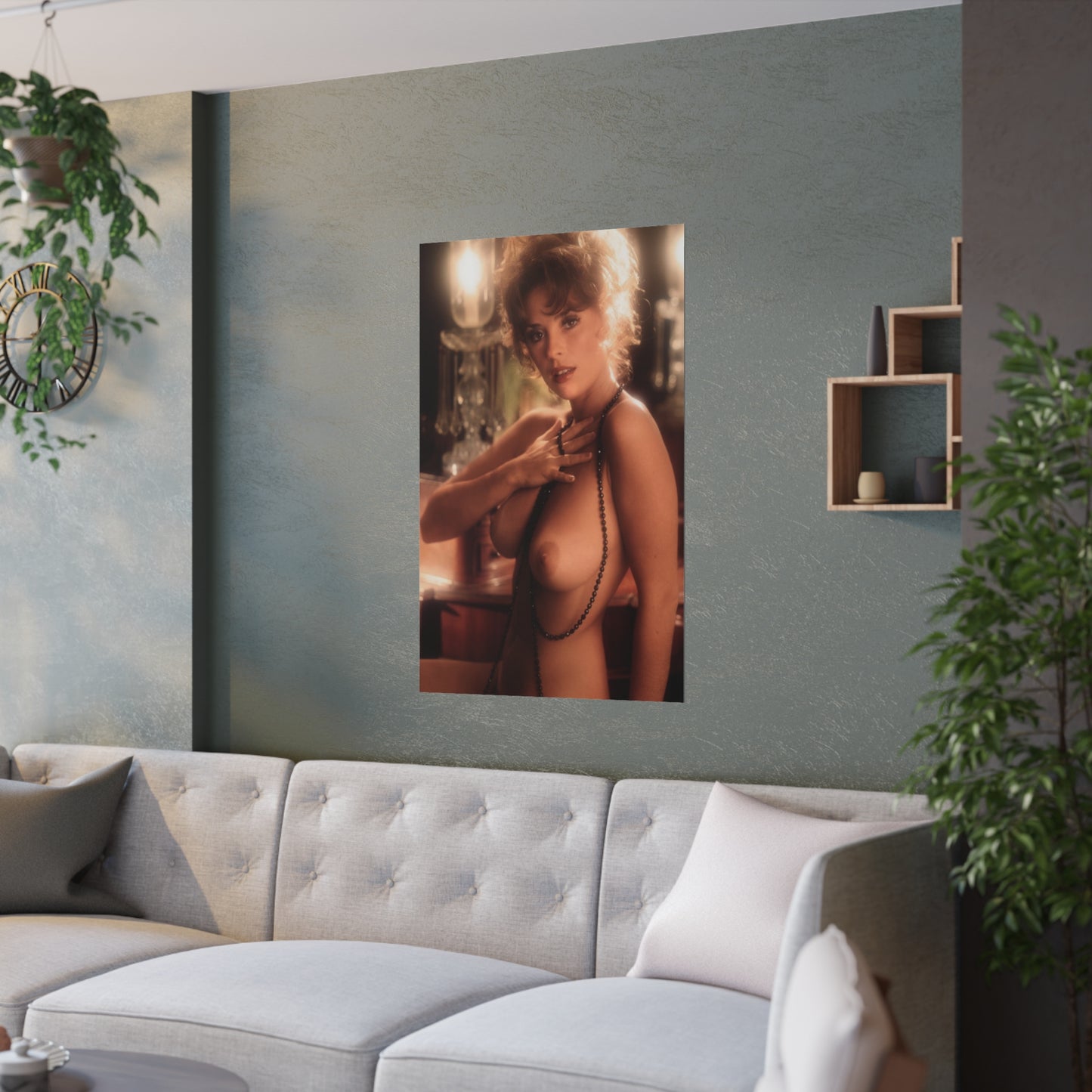 Satin Posters (210gsm) Playboy Playmate January 1973 Miki Garcia