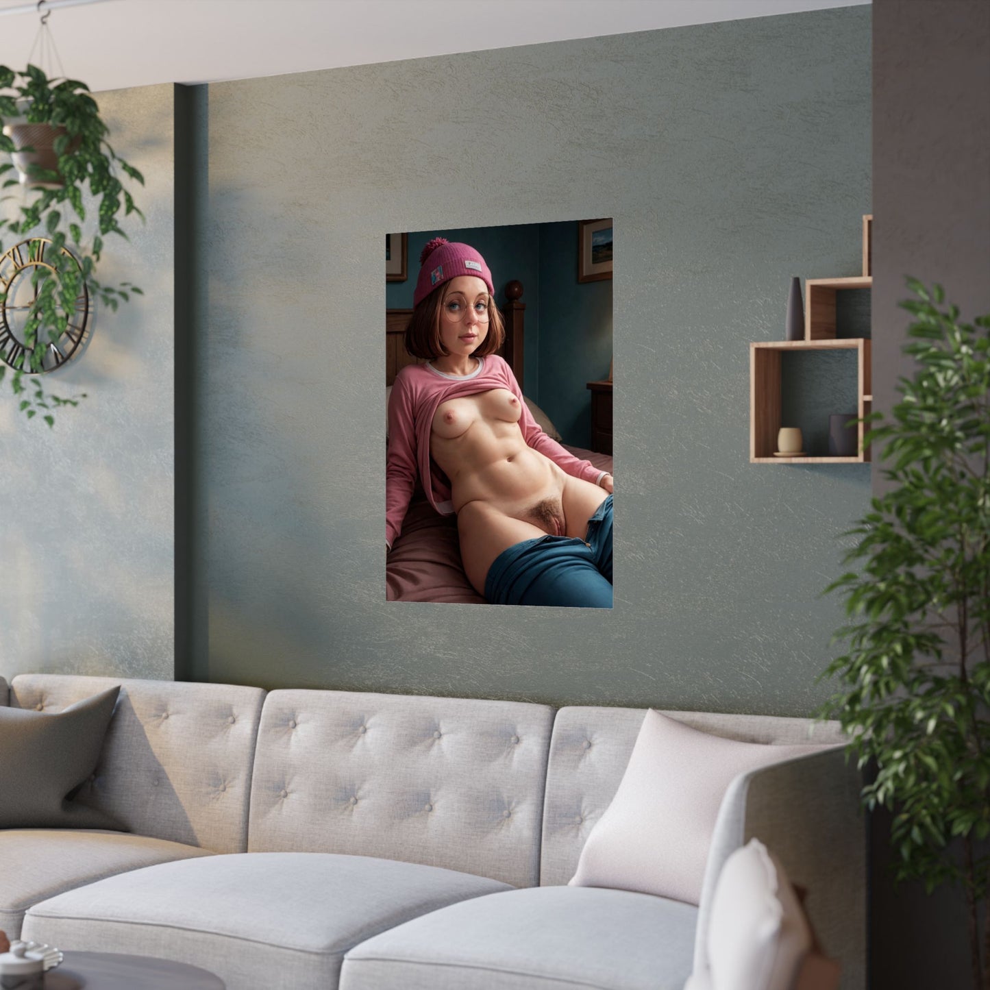 Satin Posters (210gsm) Meg Griffin Nude