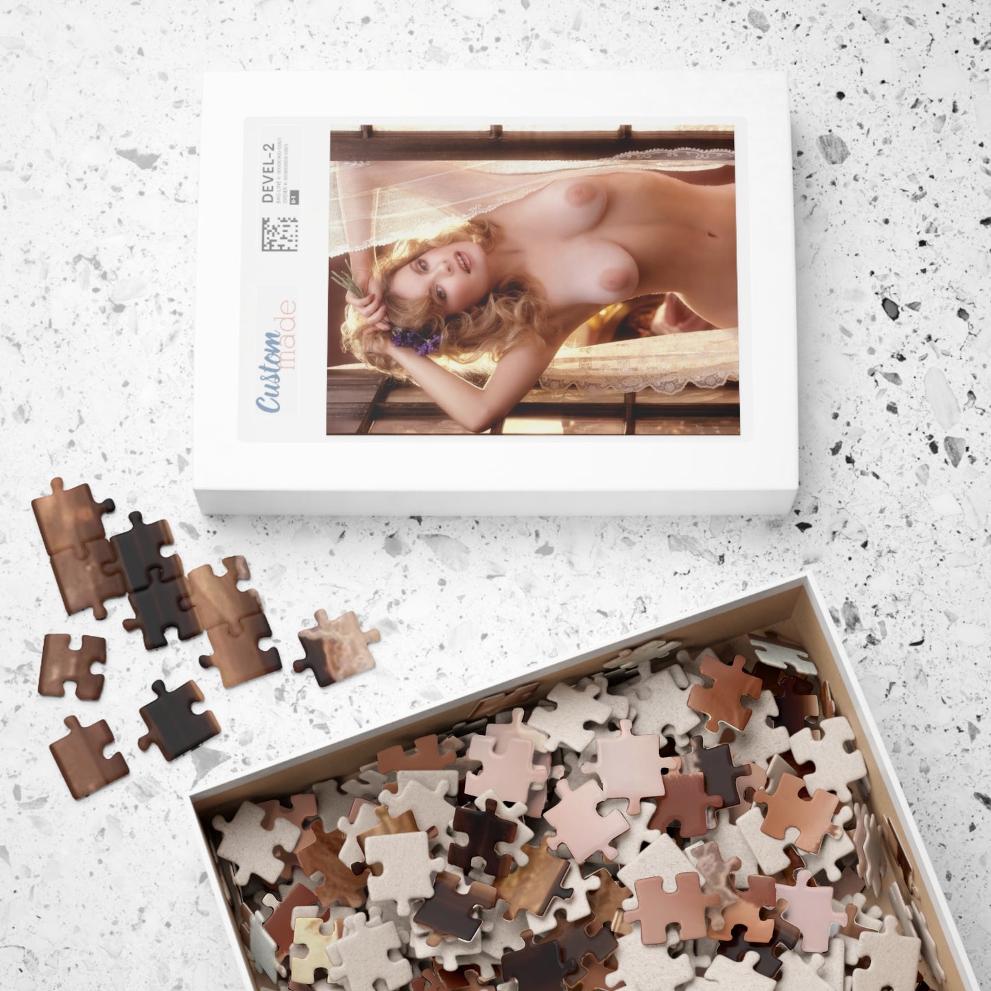 Puzzle (110, 252, 500, 1014-piece) Playboy Playmate June 1984 Tricia Lange