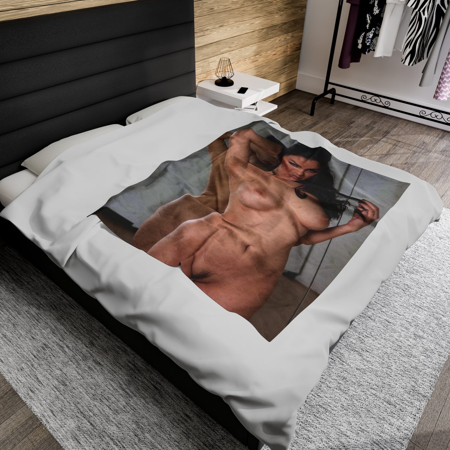 Velveteen Plush Blanket Pornstar Valentina Nappi Nude