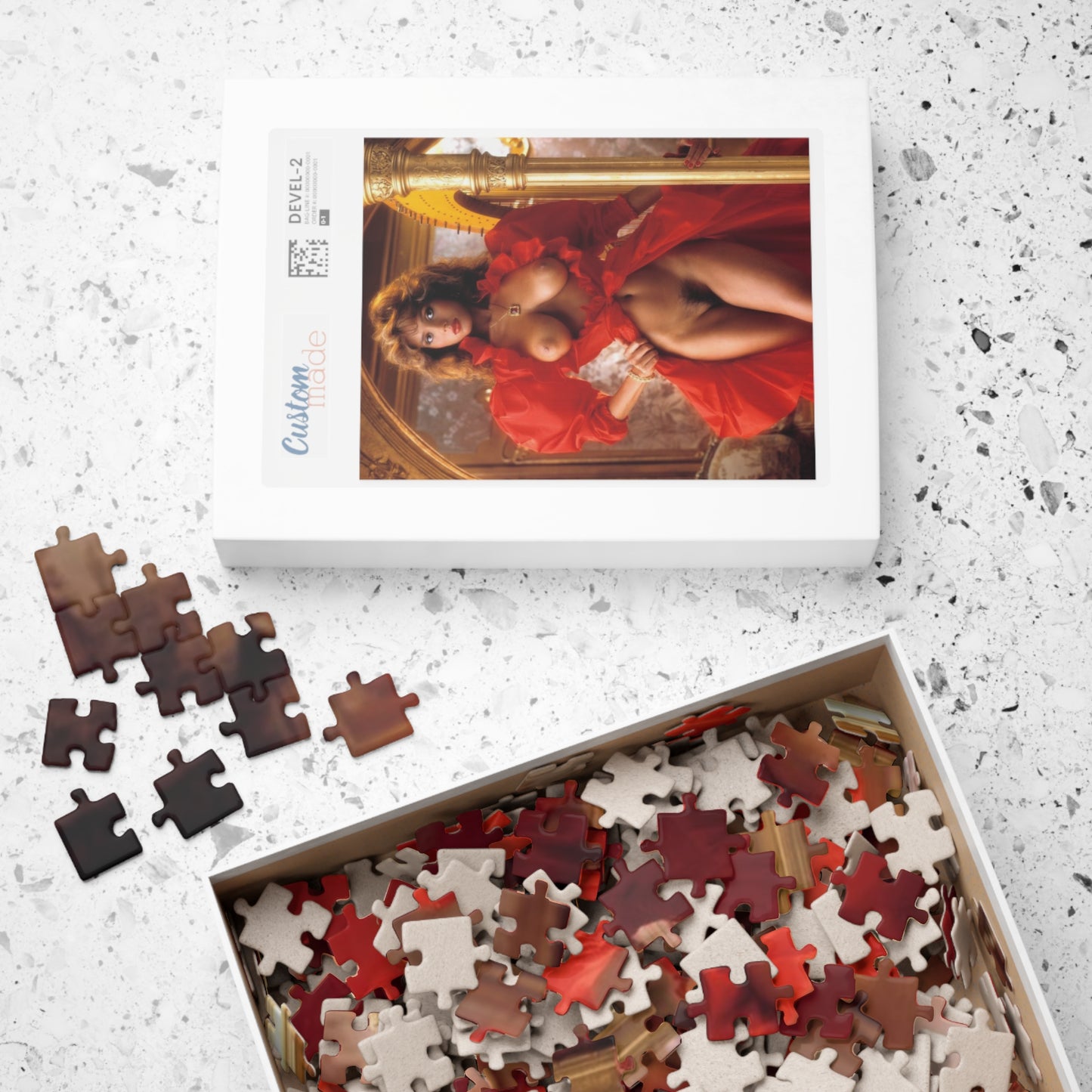 Puzzle (110, 252, 500, 1014-piece) Playboy Playmate January 1983 Lonny Chin