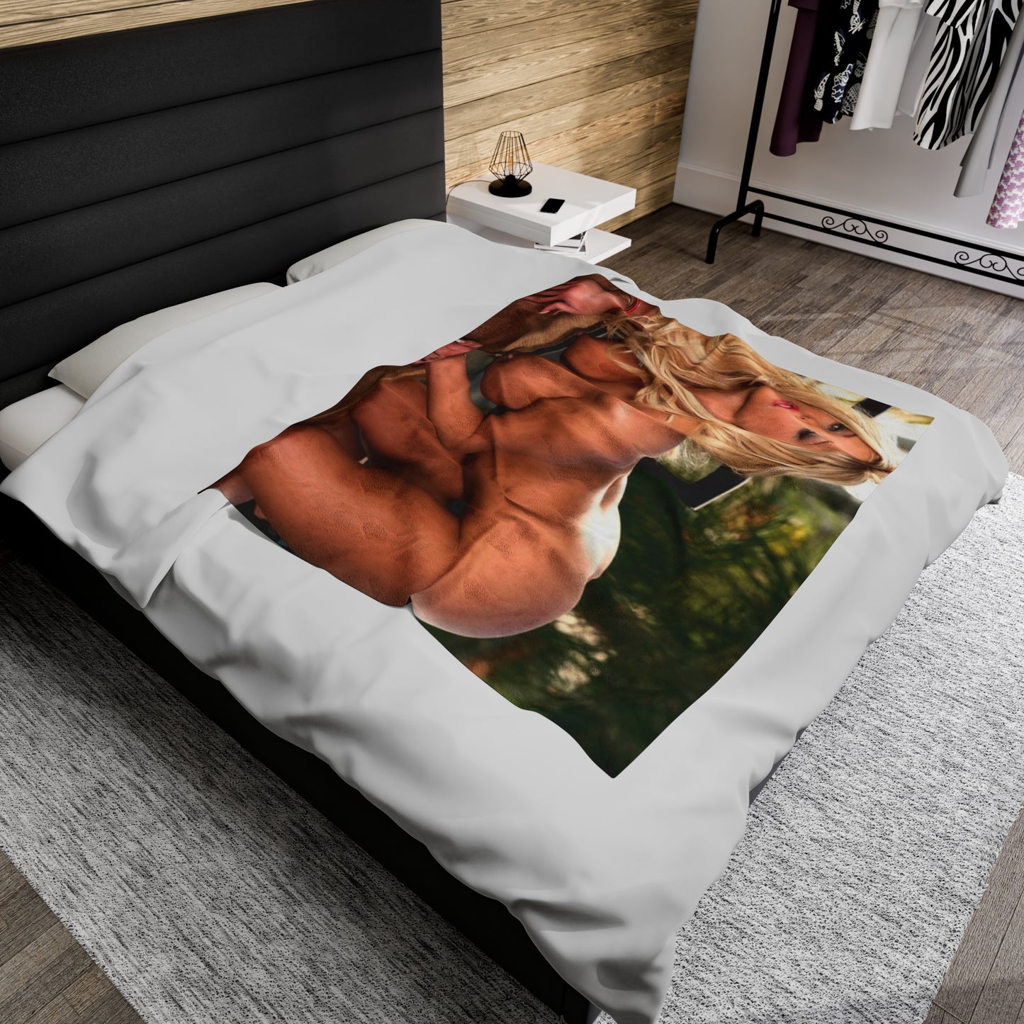 Velveteen Plush Blanket Pornstar Shyla Stylez Nude