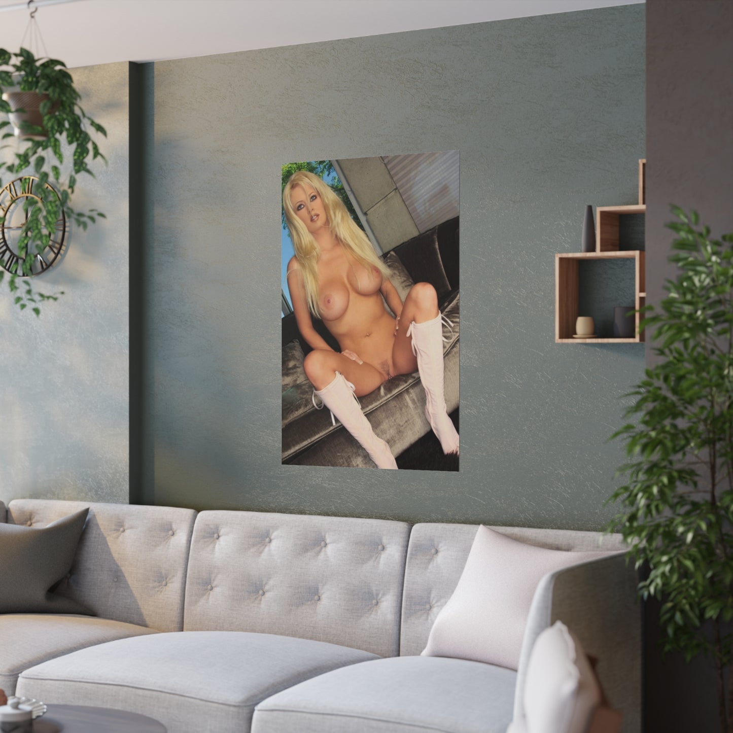 Satin Posters (210gsm) Pornstar Jenna Jameson Nude