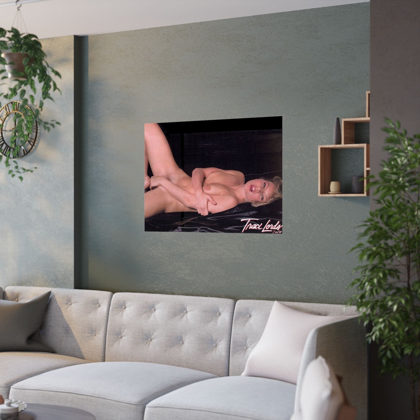 Satin Posters (210gsm) Traci Lords Nude