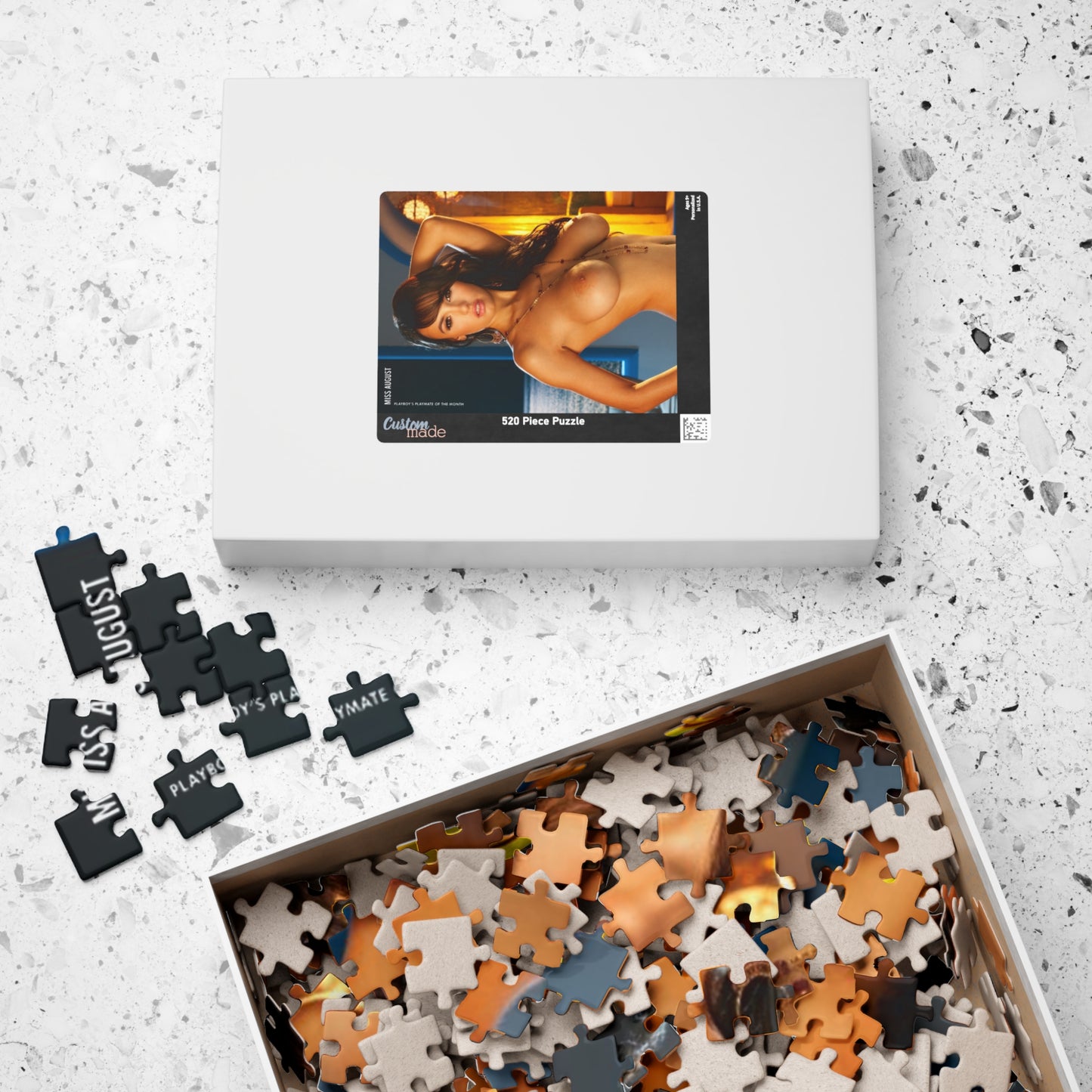 Puzzle (110, 252, 500, 1014-piece) Playmate August 2011 Iryna Ivanova