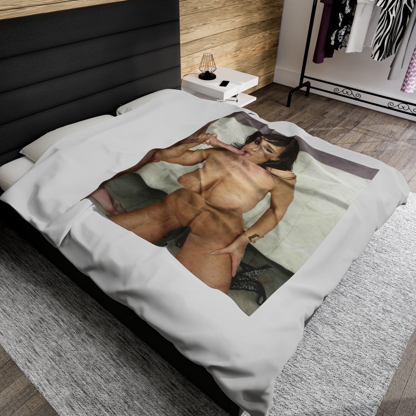 Velveteen Plush Blanket Lisa Ann