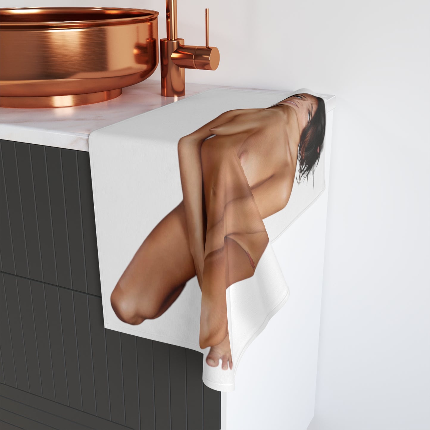 Hand Towel Janice Griffith Nude