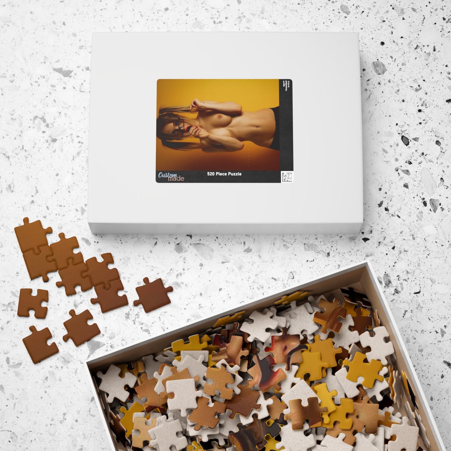 Puzzle (110, 252, 520, 1014-piece) Sexy Pigtails Nude