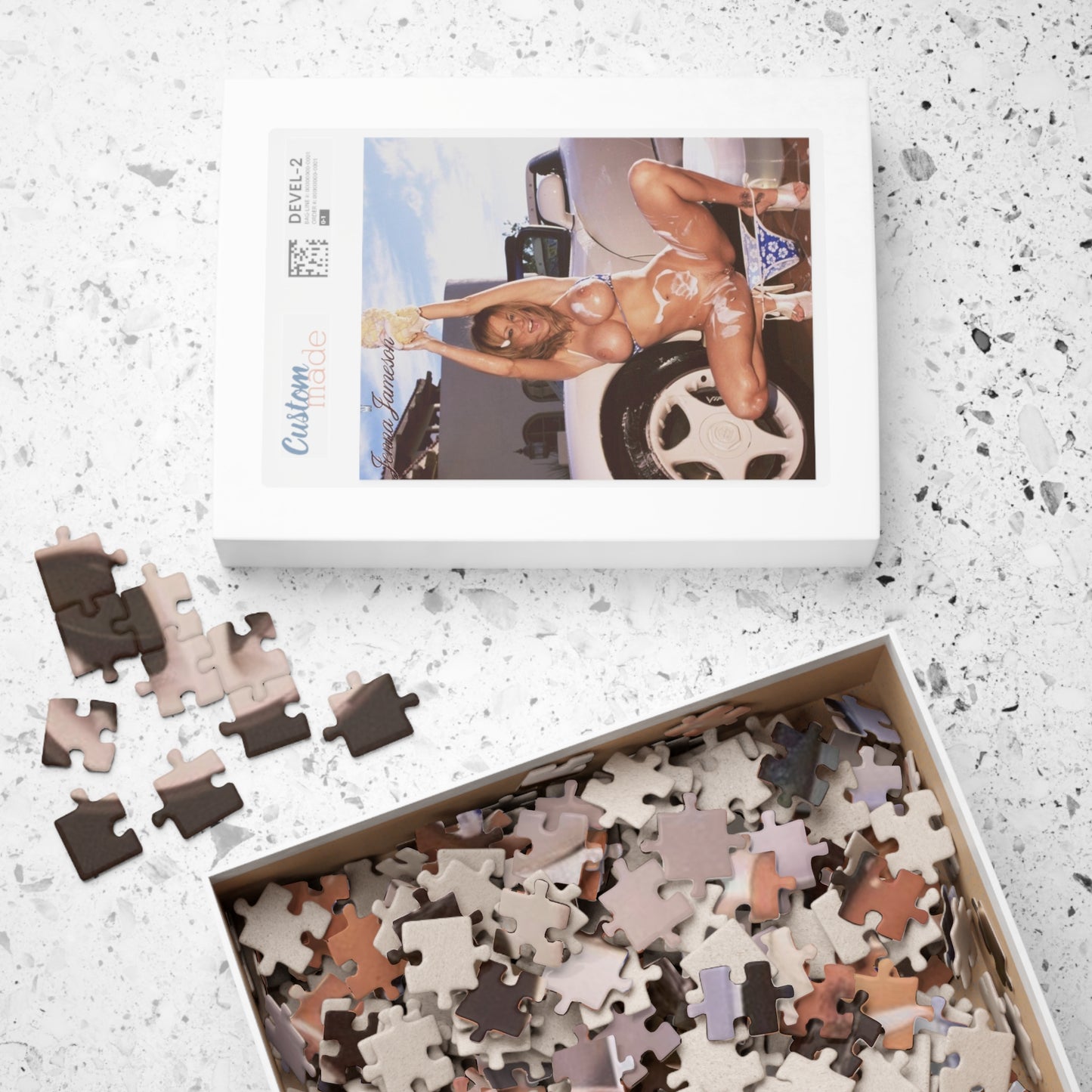 Puzzle (110, 252, 500, 1014-piece) Pornstar Jenna Jameson Nude