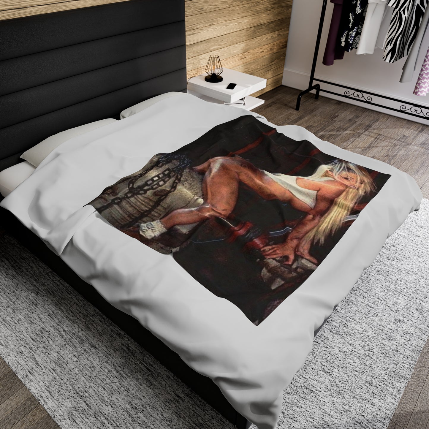 Velveteen Plush Blanket Pornstar Jenna Jameson Nude