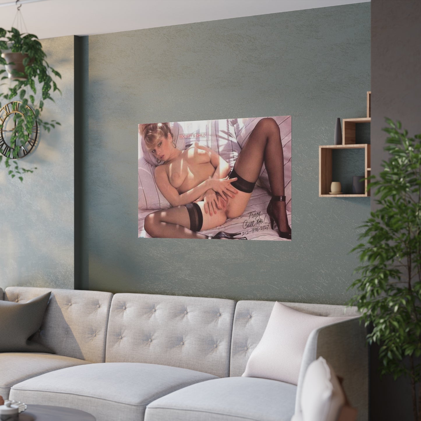 Satin Posters (210gsm) Traci Lords Nude