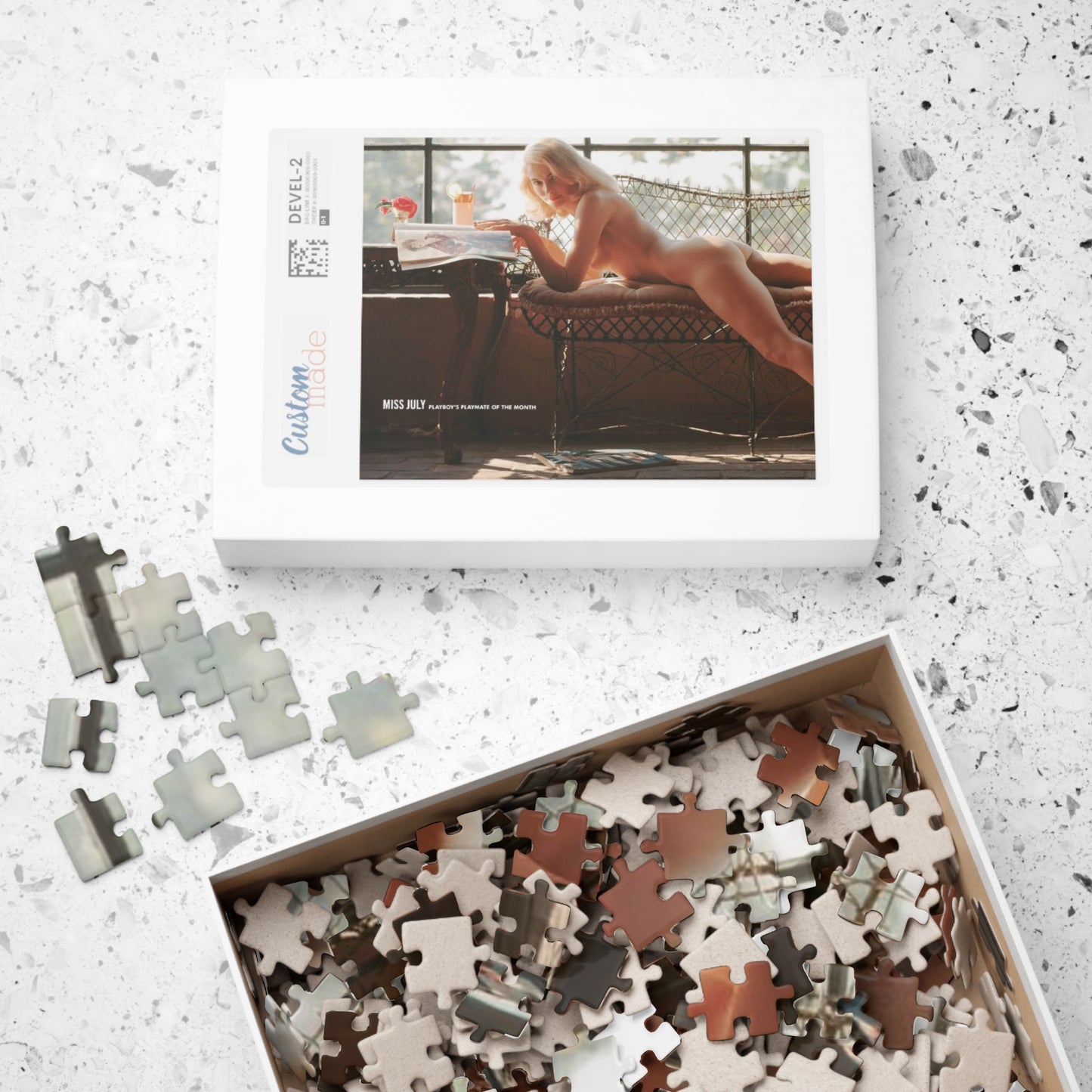 Puzzle (110, 252, 500, 1014-piece) Playboy June 1958 Linne Nanette Ahlstrand