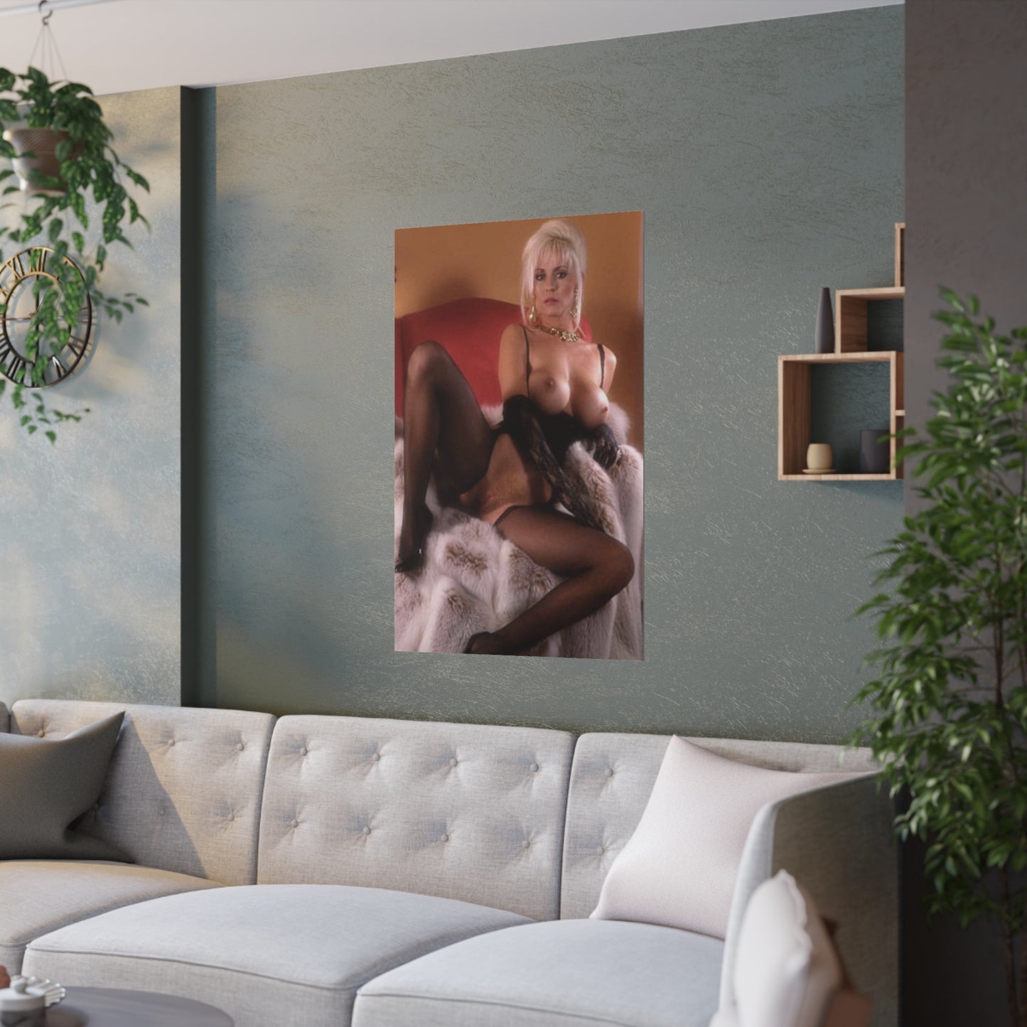 Satin Posters (210gsm) Porn Star Seka Nude