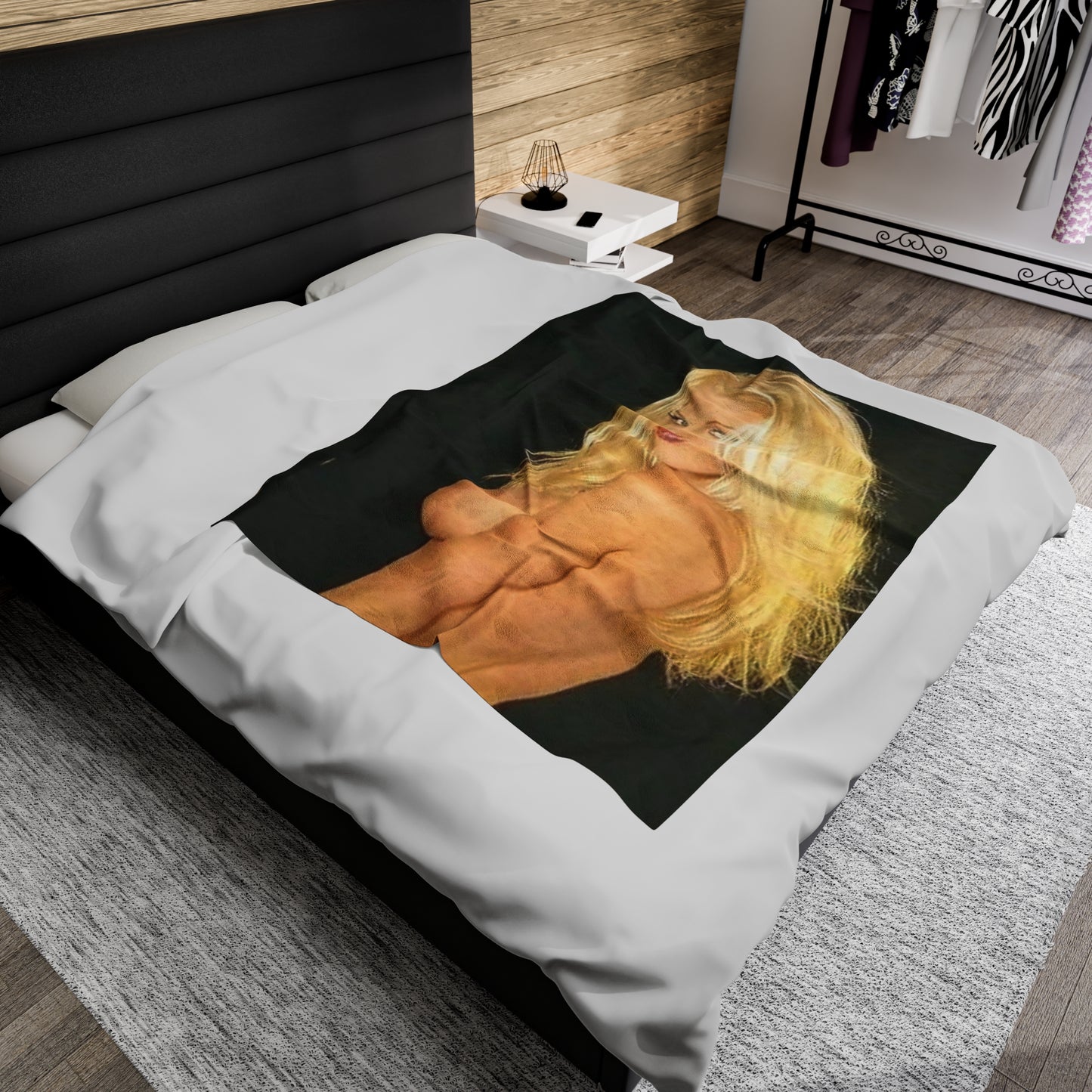 Velveteen Plush Blanket Pornstar Nikki Tyler Nude