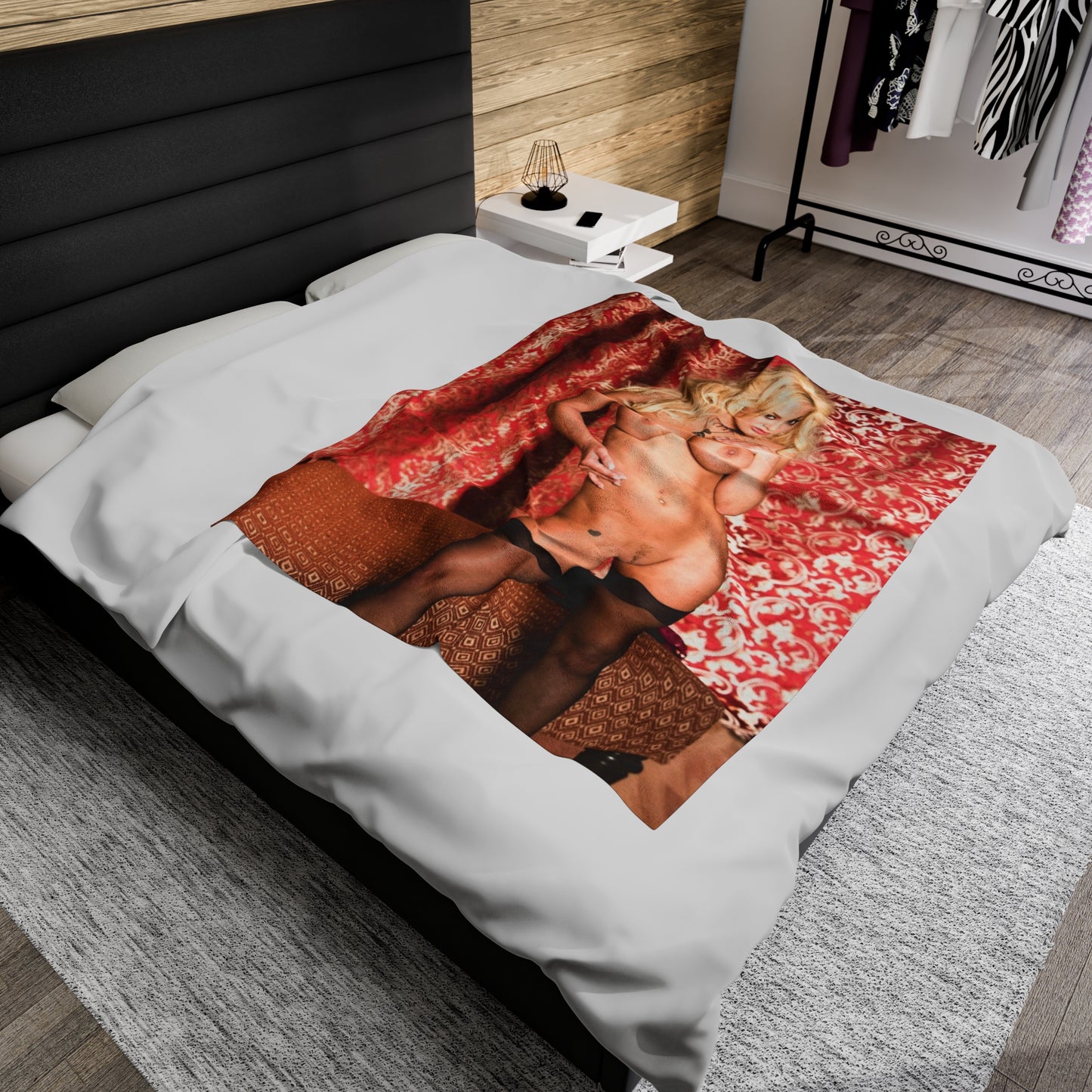 Velveteen Plush Blanket Pornstar Shyla Stylez Nude