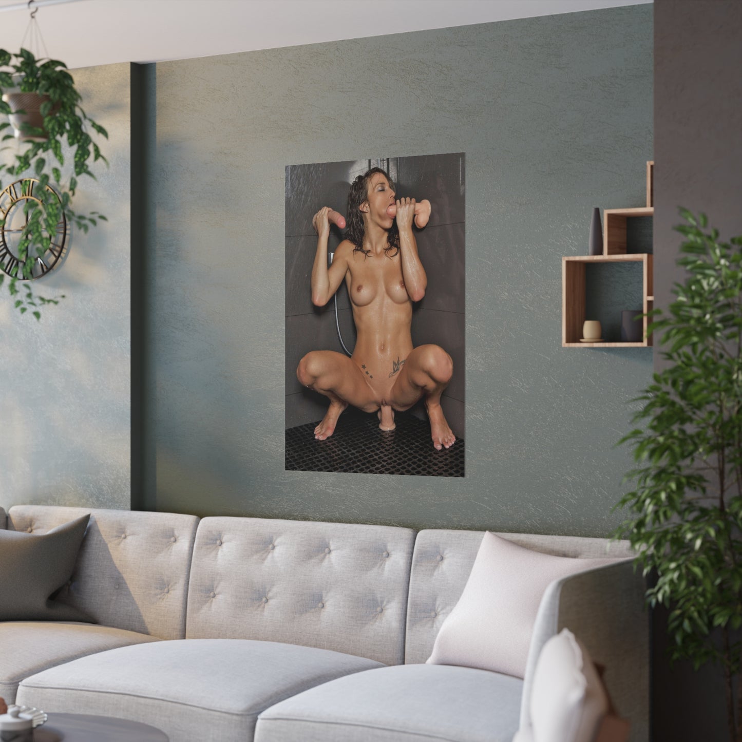 Satin Posters (210gsm) Malena Morgan Nude