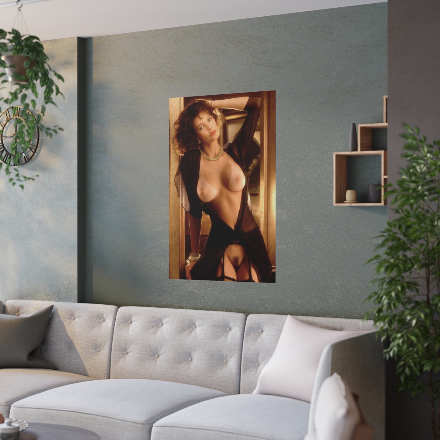 Satin Posters (210gsm) Playboy Playmate December 1991 Wendy Hamilton
