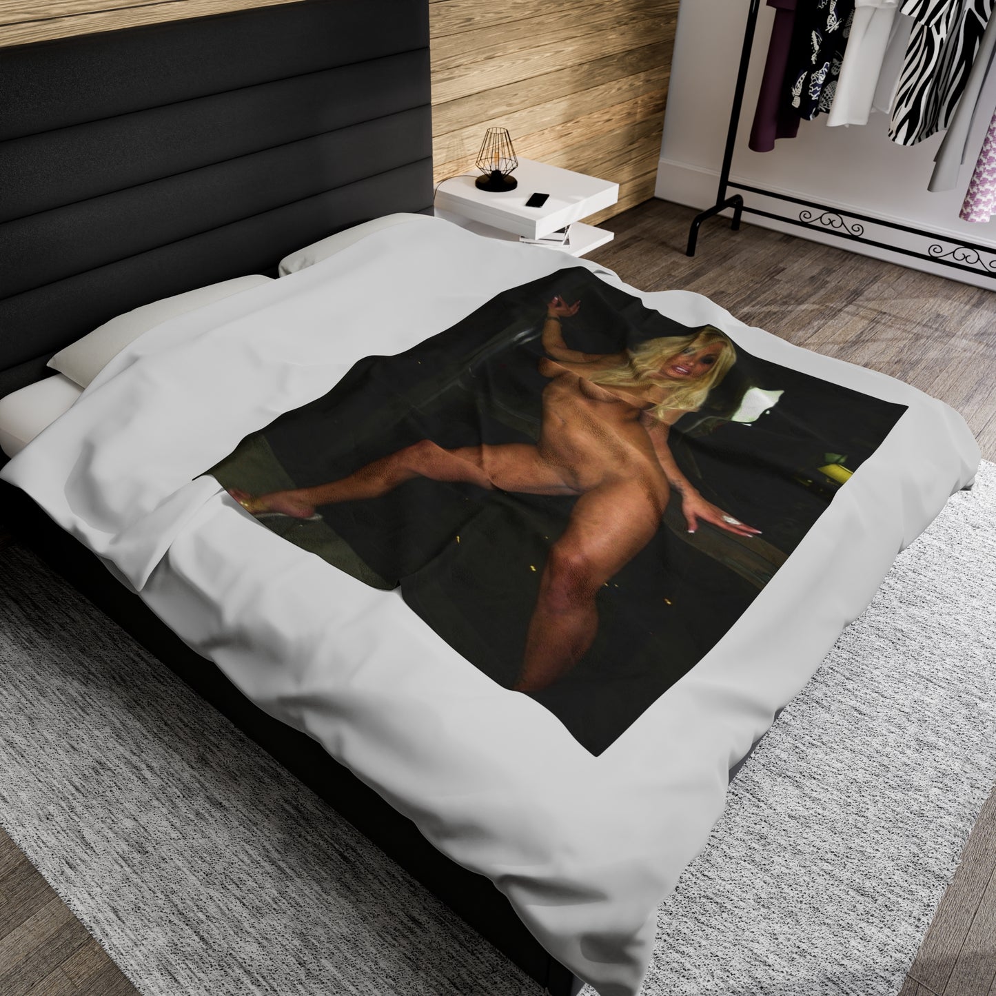 Velveteen Plush Blanket Pornstar Shyla Stylez Nude