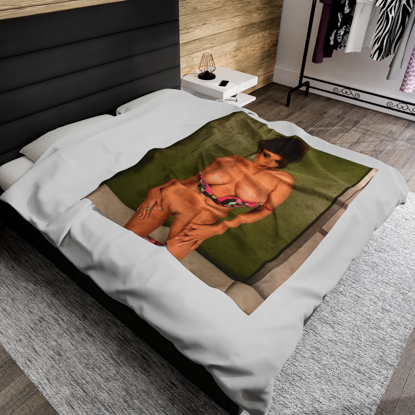 Velveteen Plush Blanket Porn Star Tera Patrick Nude