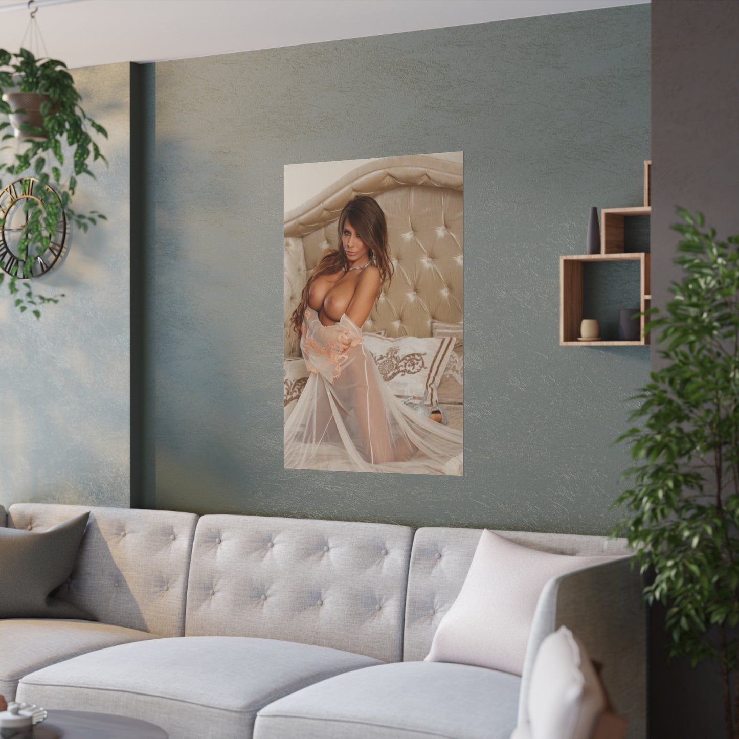 Satin Posters (210gsm) Madison Ivy Nude 3