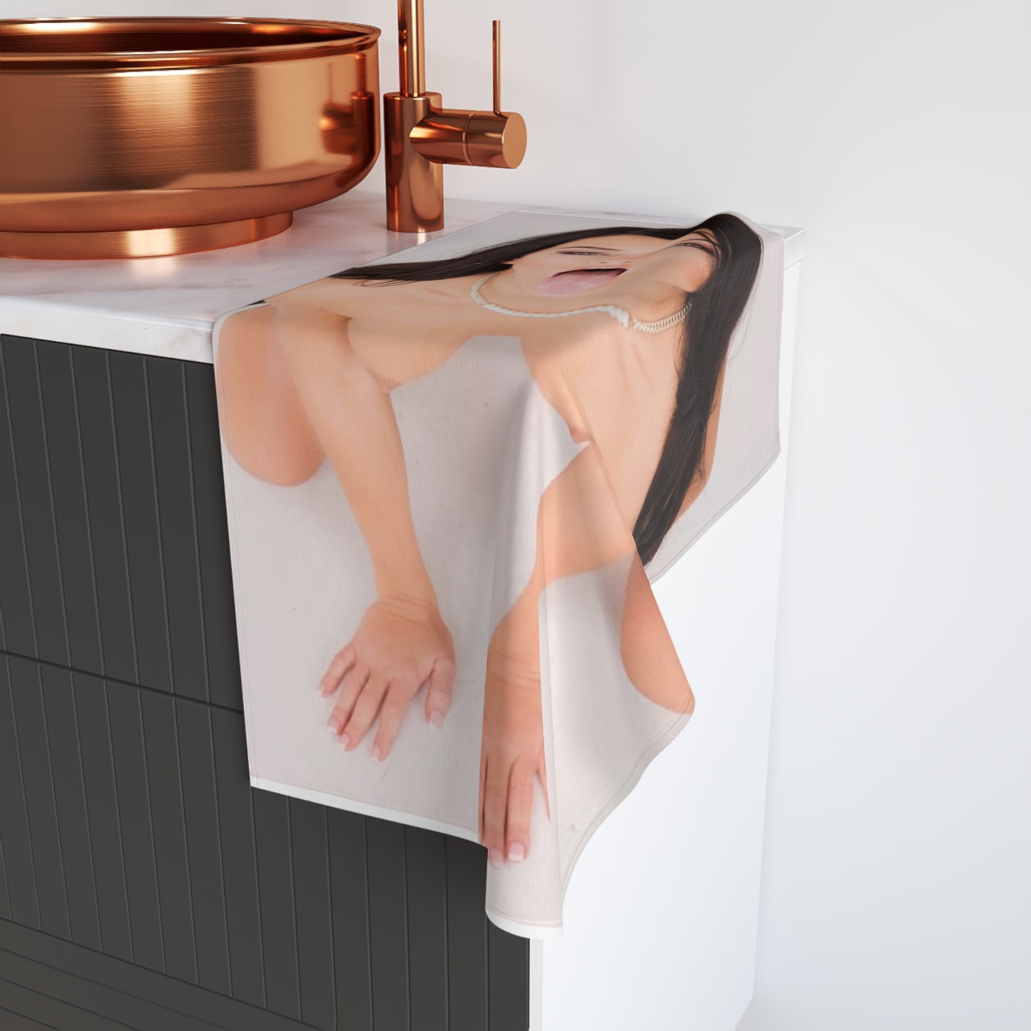 Hand Towel Waiting for Facial Megan Rain