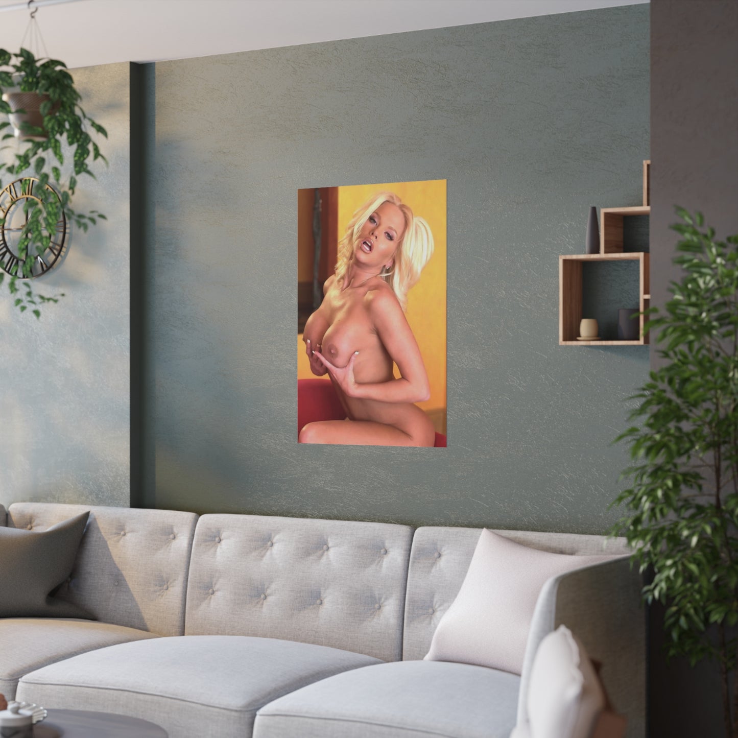 Satin Posters (210gsm) Pornstar Chloe Jones Nude