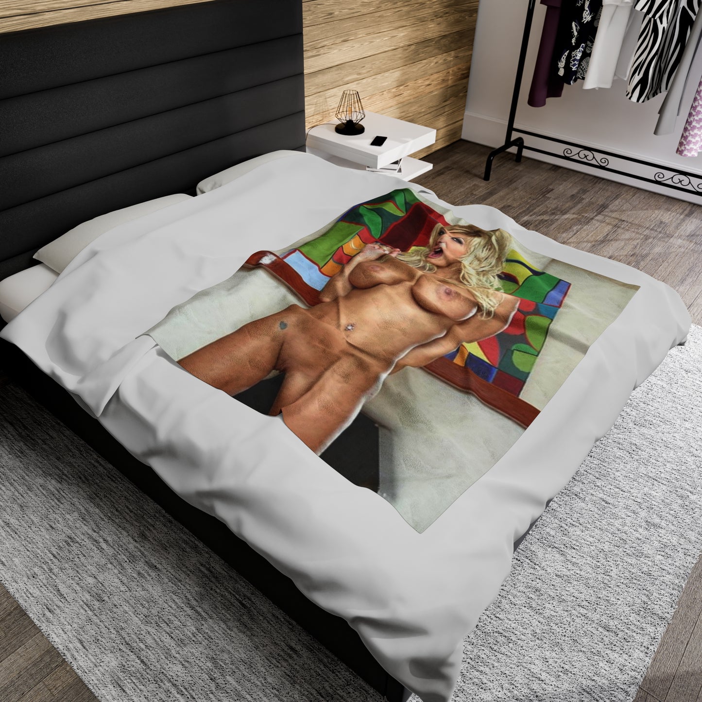 Velveteen Plush Blanket Pornstar Shyla Stylez Nude