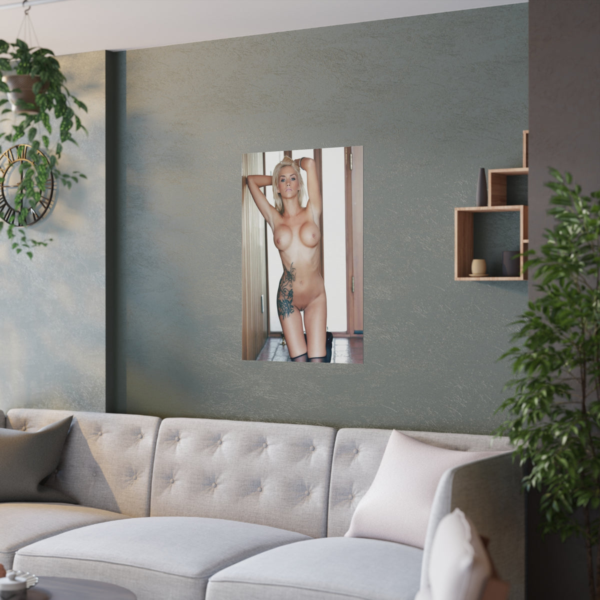 Satin Posters (210gsm) Taylor Seinturier Nude