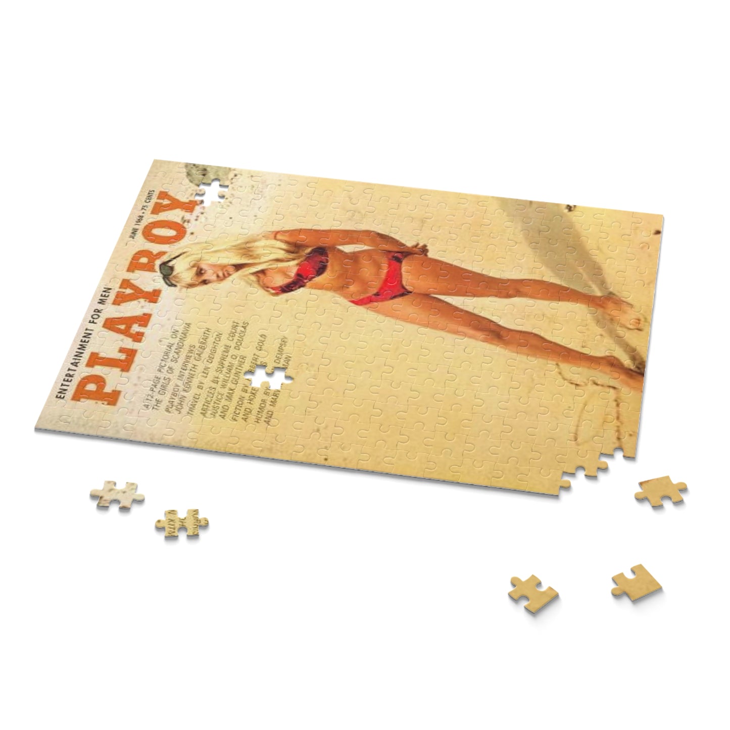 Puzzle (120, 252, 500-Piece) Playboy Cover June 1968
