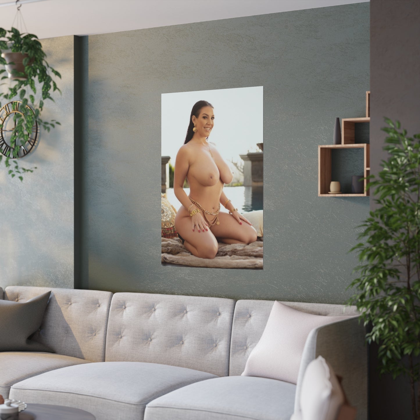 Satin Posters (210gsm) Penthouse Pet October 2021 Angela White