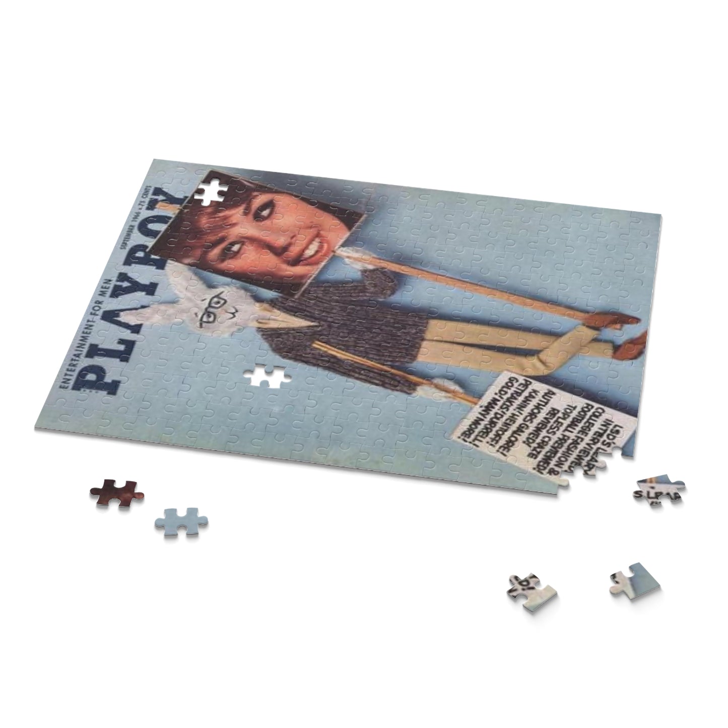 Puzzle (120, 252, 500-Piece) Playboy Cover September 1966