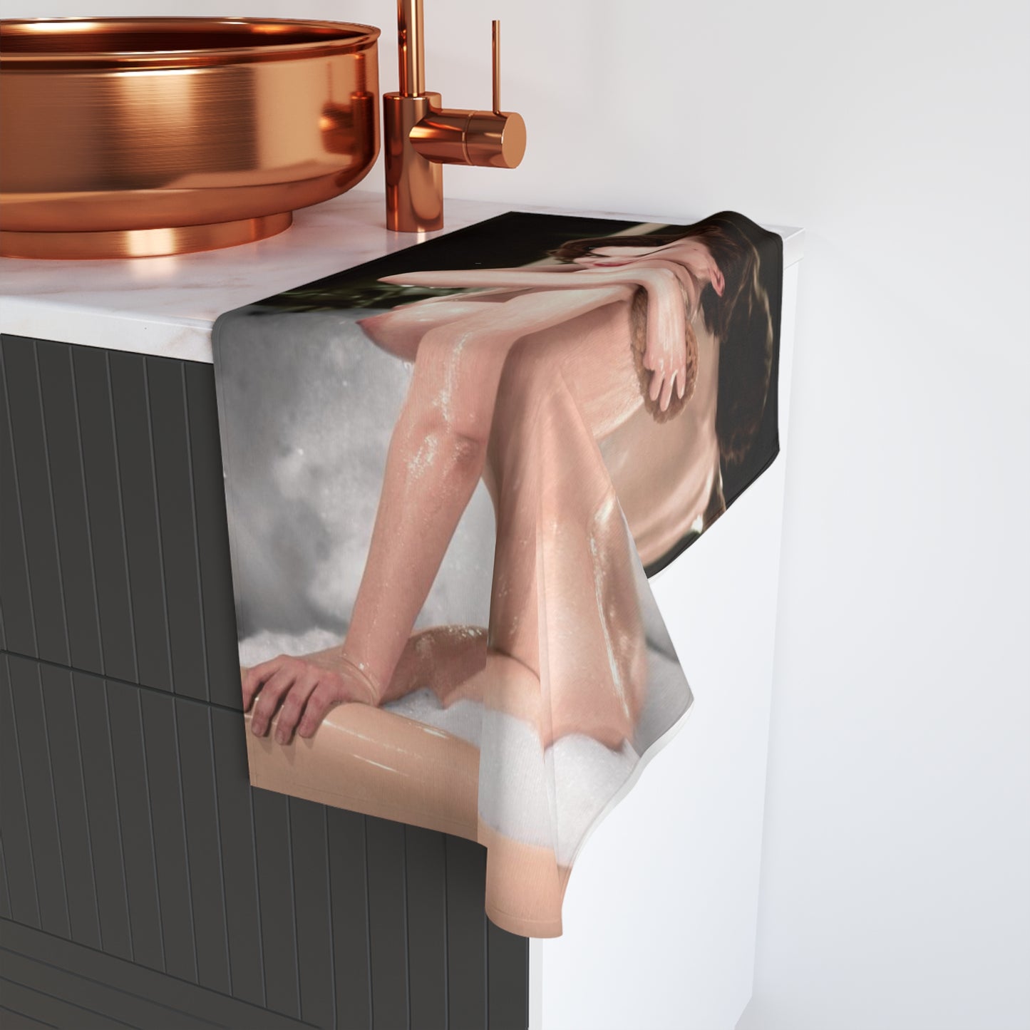 Hand Towel Playboy Playmate October 1957 Colleen Farrington