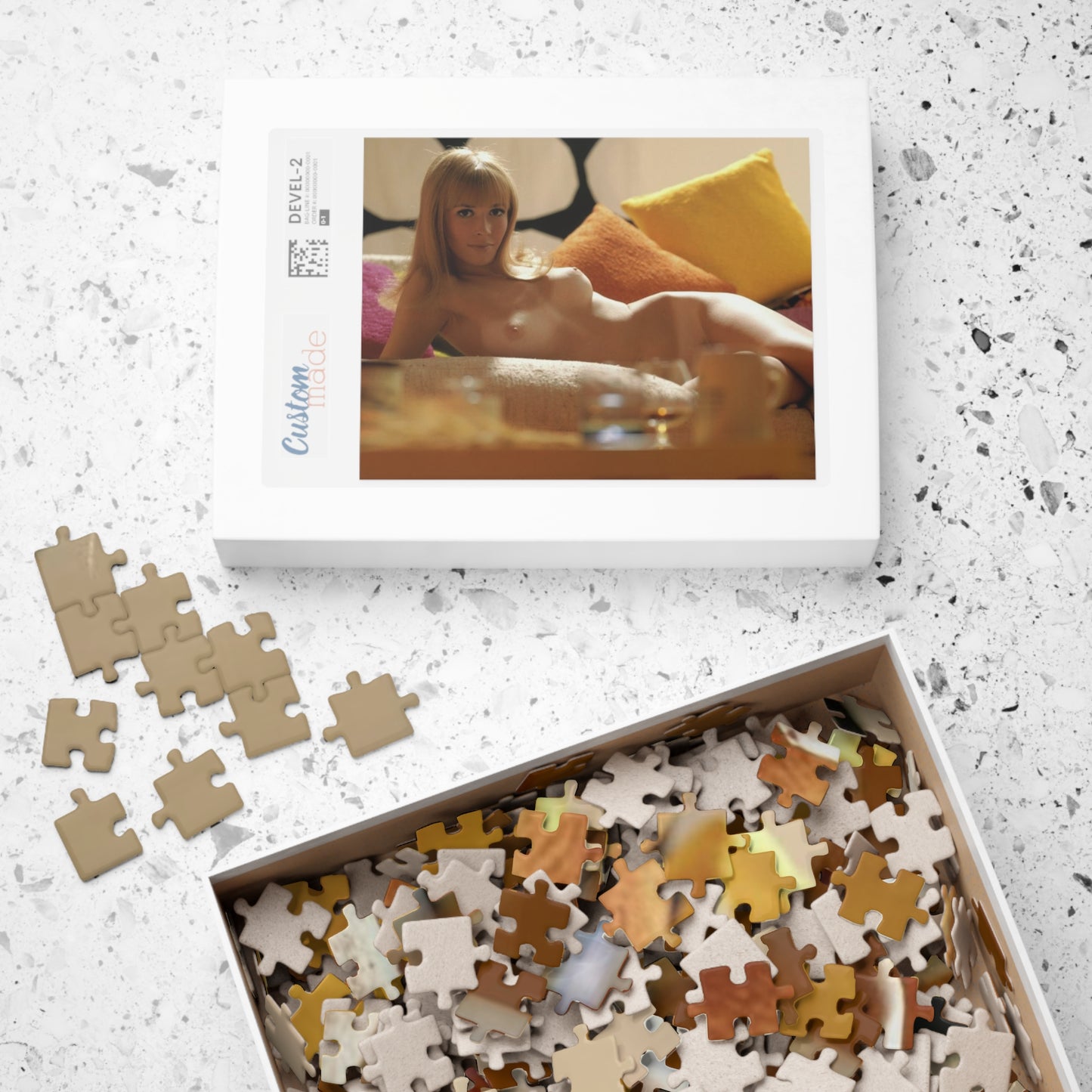 Puzzle (110, 252, 500, 1014-piece) Playboy Playmate July 1968 Melodye Prentiss