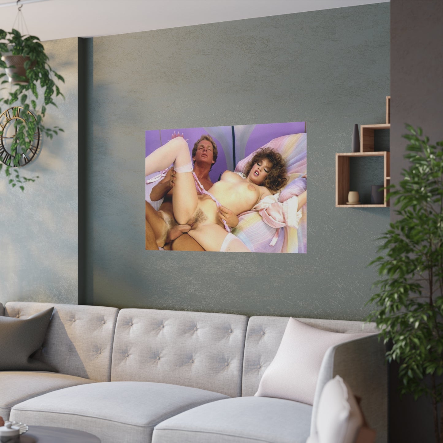 Satin Posters (210gsm) Traci Lords Nude Naked Retro