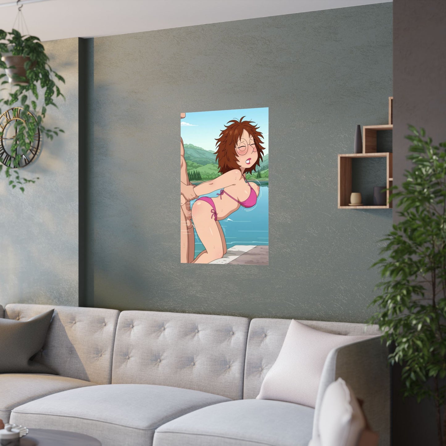 Satin Posters (210gsm) Meg Nude